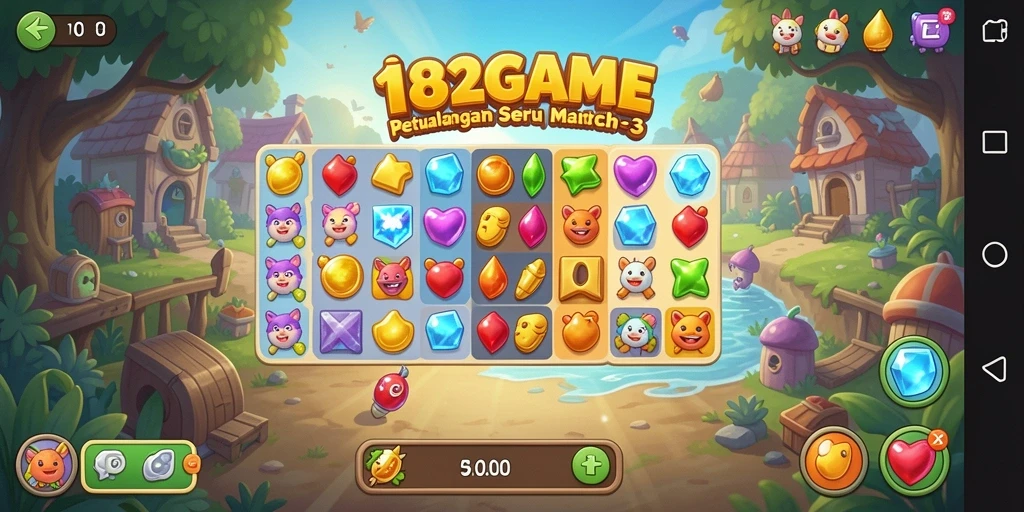 Gameplay menantang dan penuh warna dari 182GAME.