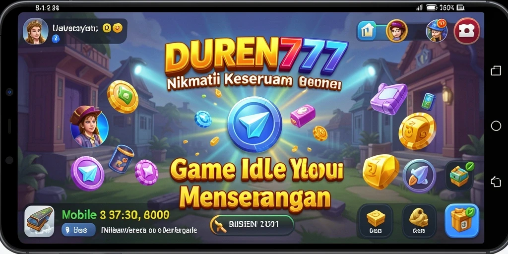 Screenshot gameplay DUREN777 yang menunjukkan pengalaman permainan Idle yang menyenangkan.