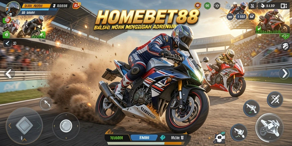 Tampilan gameplay HOMEBET88 yang seru dan mendebarkan.
