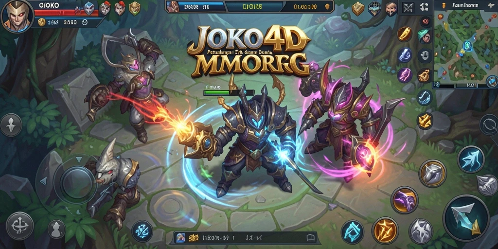 Tampilan gameplay <strong>JOKO4D</strong> yang menakjubkan dan penuh aksi.
