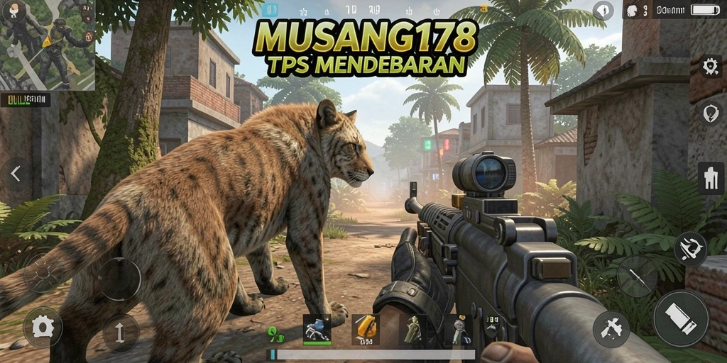 Tampilan gameplay seru di MUSANG178 dengan aksi tembak-menembak yang mendebarkan.