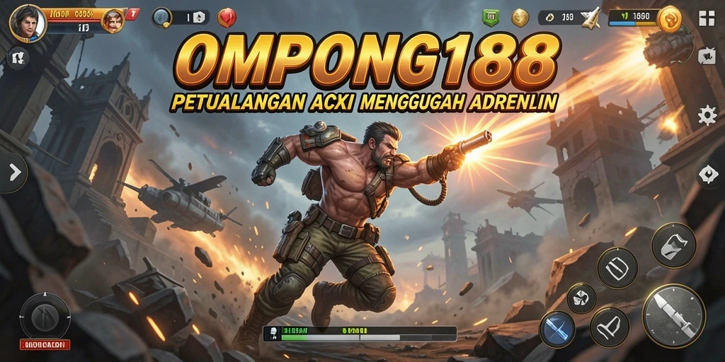 Screenshot OMPONG188 menampilkan aksi seru dan grafis menarik.